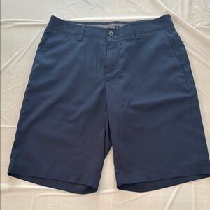 PGA Tour Blue Flat Front Shorts for Casual Wear
